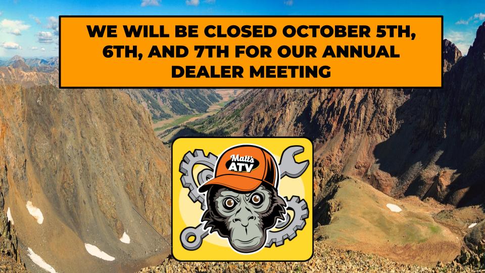 Matt's ATV & Offroad I Tulsa, OK I Oklahoma's Premier Powersports