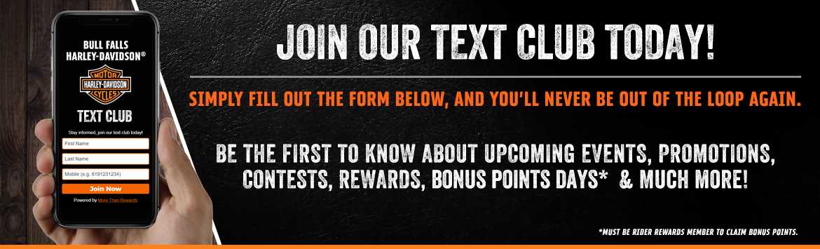 Join Our Text Club