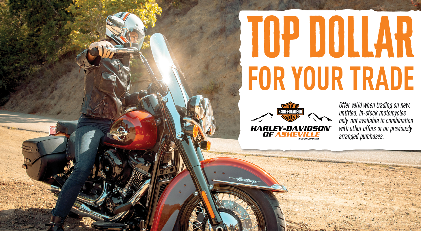 Get Top Value on your Trade-In at Harley-Davidson of Asheville
