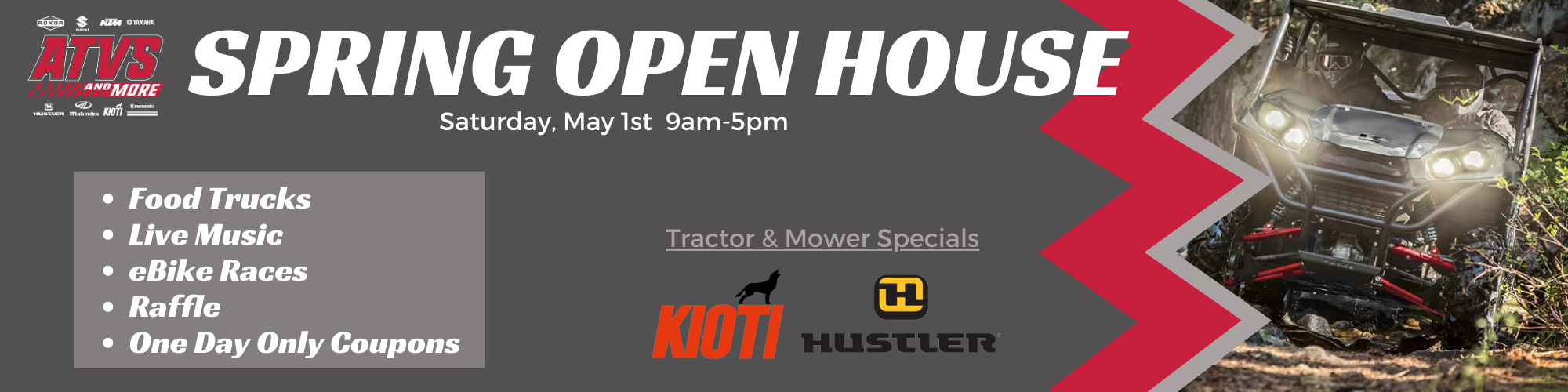 ATVs and More Salem, IL New & PreOwned ATVs, UTVs, Motorcycles and Scooters