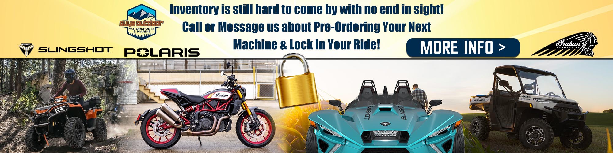 Guy's Outdoor Motorsports & Marine Lewiston, ID Idaho's Premier Powersports Dealership