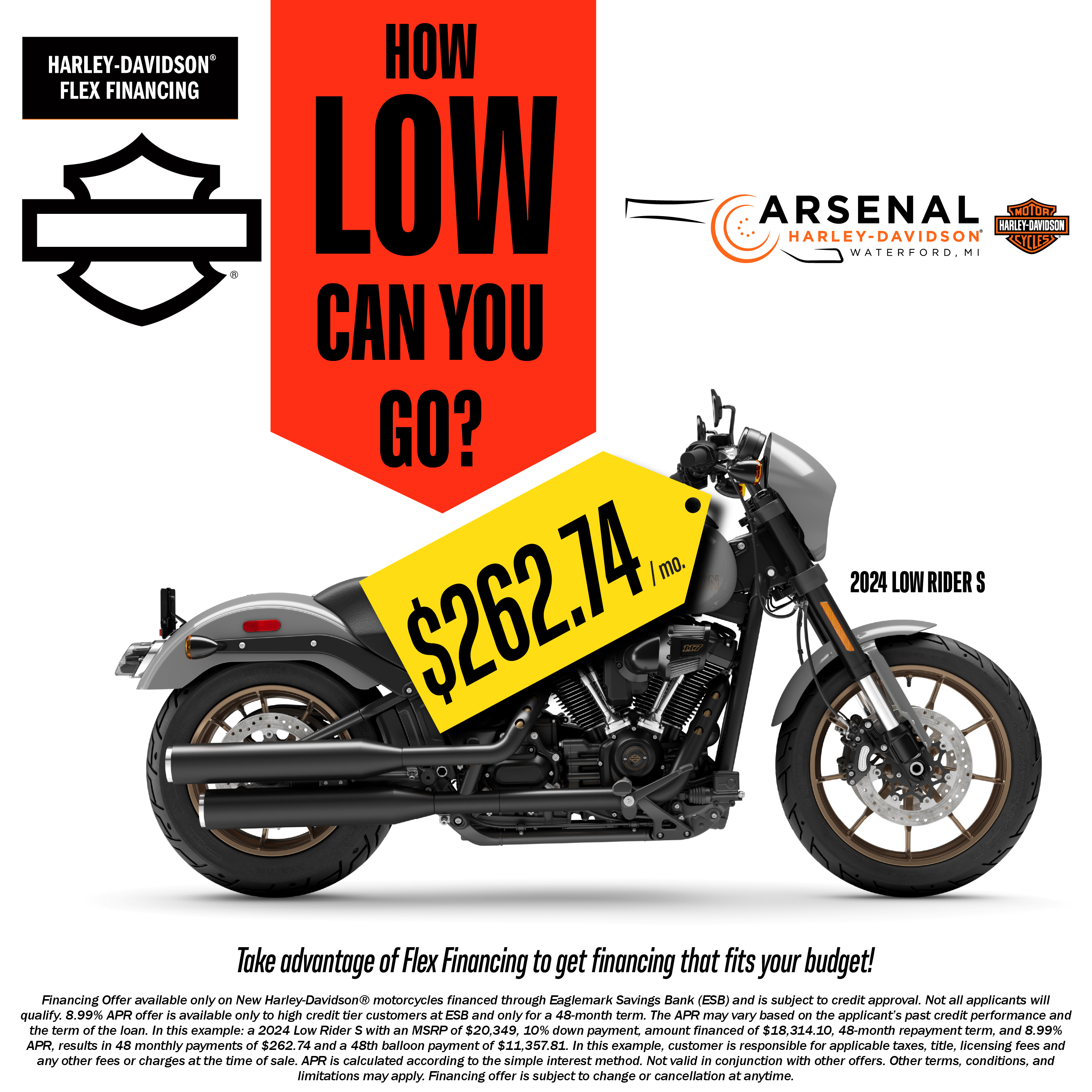 Flex Financing Harley Davidson