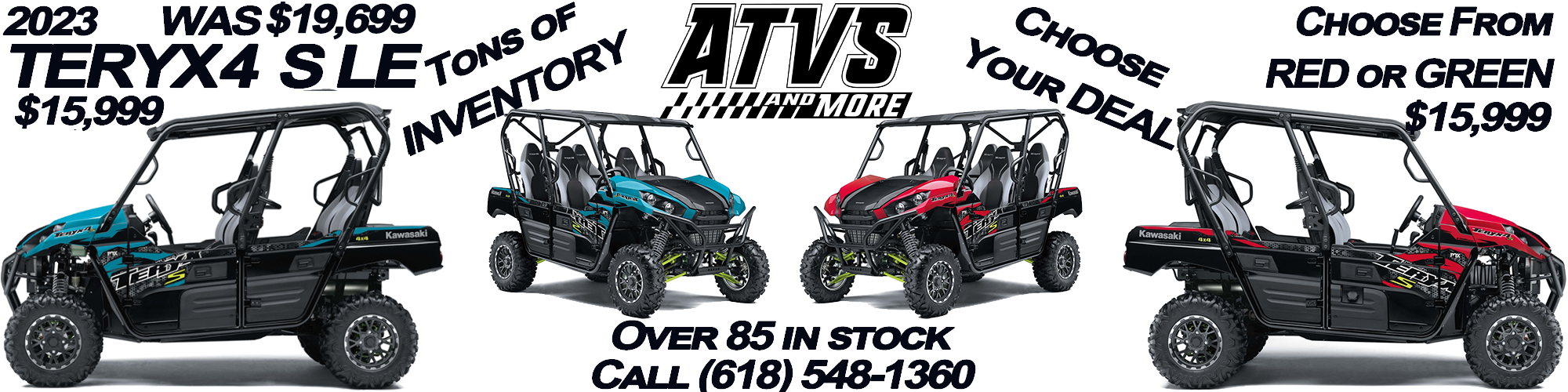 ATVs and More Salem, IL New & PreOwned ATVs, UTVs, Motorcycles