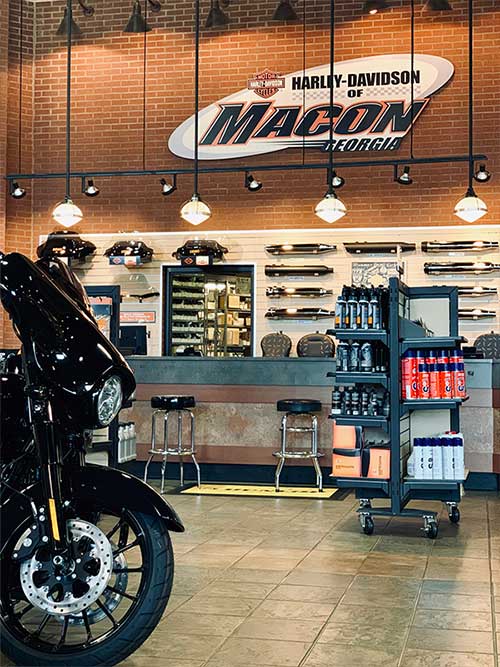Parts Department at Harley-Davidson of Macon