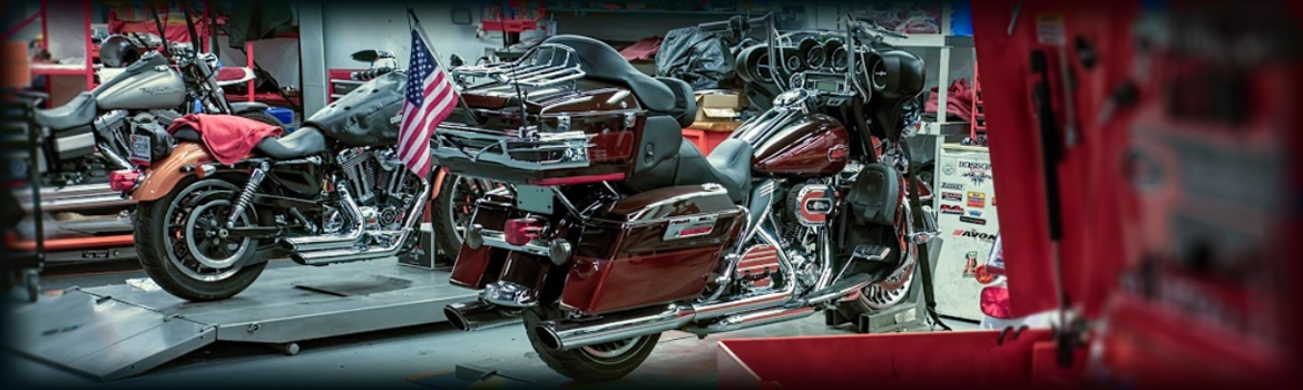 SERVICE DEPARTMENT AT ALL AMERICAN HARLEY DAVIDSON