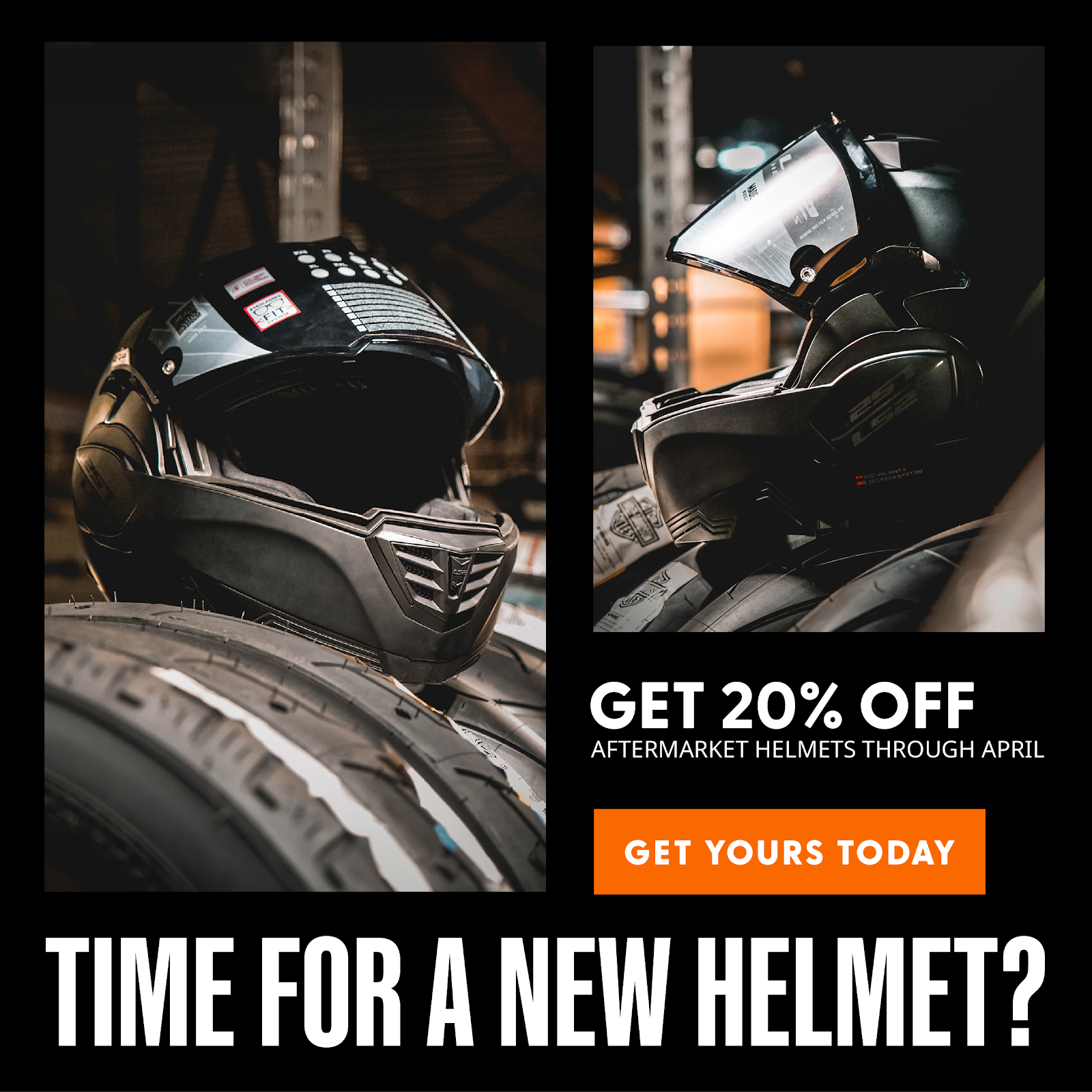 April Helmet Sale at Outlaw Harley-Davidson Kansas City Missouri