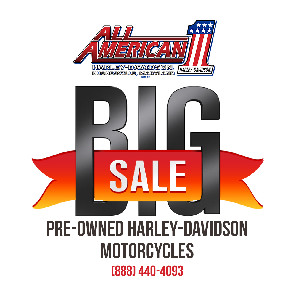 Discover incredible deals at All American Harley-Davidson with our BIG Sales on handpicked pre-owned motorcycles. These used bikes are priced to move, so don't miss out! Visit us today