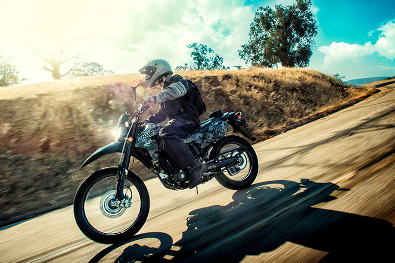 2020 Kawasaki KLX® 250 Camo at Brenny's Motorcycle Clinic, Bettendorf, IA 52722