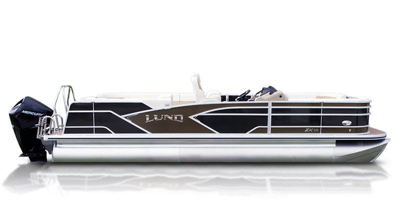 2020 Lund ZX 230 Pontoon Boat Walk Thru at Pharo Marine, Waunakee, WI 53597