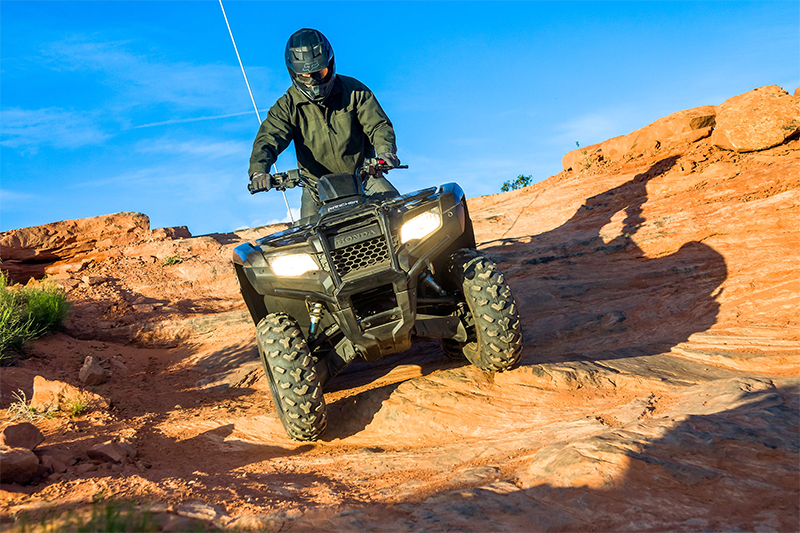 2021 Honda FourTrax Rancher® 4X4 Automatic DCT EPS at Friendly Powersports Baton Rouge