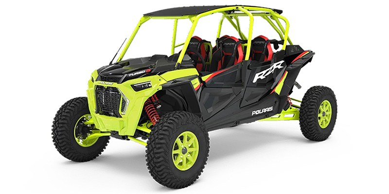 2021 Polaris RZR® Turbo S 4 Lifted Lime LE at Fort Fremont Marine