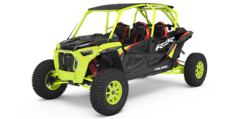 RZR® Turbo S 4 Lifted Lime LE at Pennington Polaris