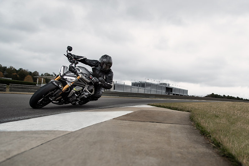 2021 Triumph Speed Triple 1200 RS at Eurosport Cycle