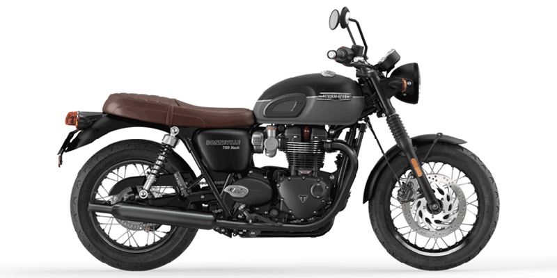 Bonneville T120 Black at Eurosport Cycle