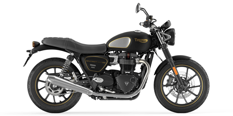 2022 Triumph Street Twin Gold Line at Eurosport Cycle