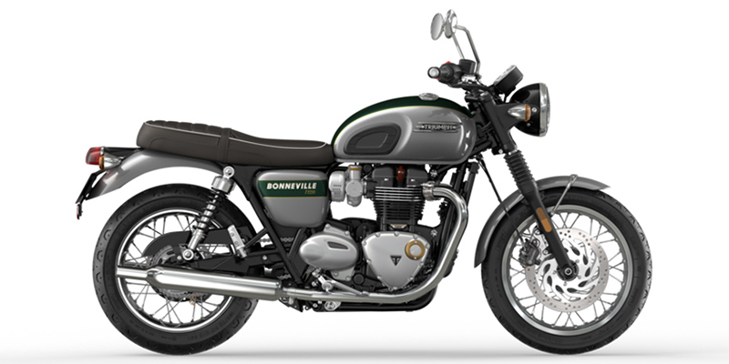 Bonneville T120 Gold Line at Eurosport Cycle