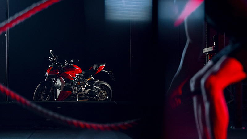 2022 Ducati Streetfighter V2 at Eurosport Cycle