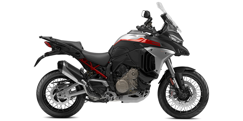 Multistrada V4 Rally at Eurosport Cycle