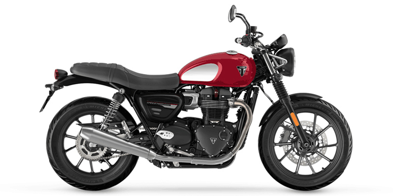 Speed Twin 900 Chrome Edition at Eurosport Cycle