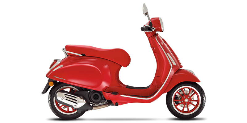 2023 Vespa Primavera 50 Red at Sloans Motorcycle ATV, Murfreesboro, TN, 37129