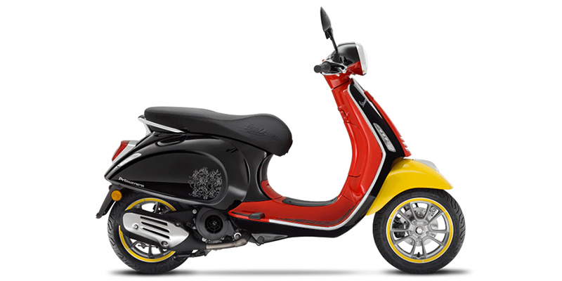 2023 Vespa Primavera 50 Disney Mickey Mouse Edition at Sloans Motorcycle ATV, Murfreesboro, TN, 37129