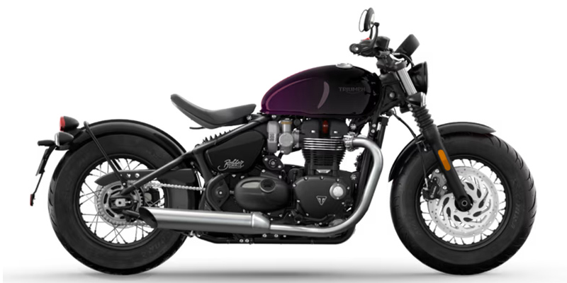 Bonneville Bobber Stealth Edition at Eurosport Cycle