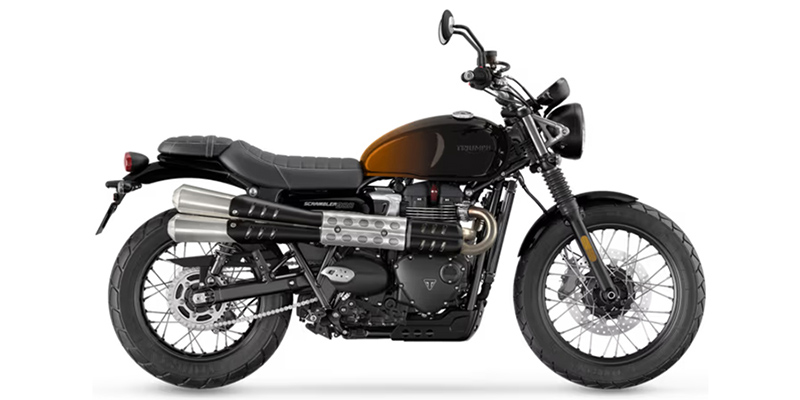 2024 Triumph Scrambler 900 Stealth Edition at Sloans Motorcycle ATV, Murfreesboro, TN, 37129