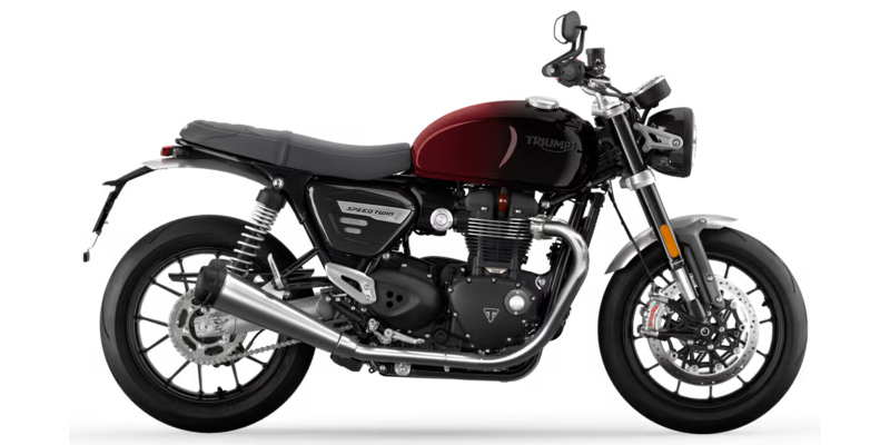 2024 Triumph Speed Twin 1200 Stealth Edition at Eurosport Cycle