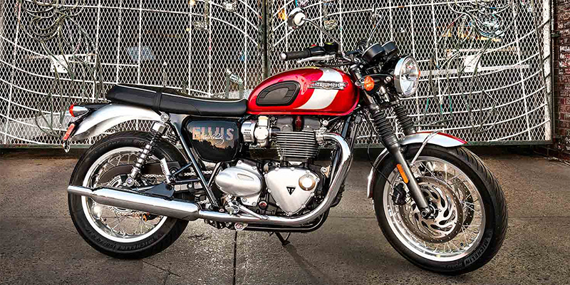 2025 Triumph Bonneville T120 Elvis Presley Limited Edition at Eurosport Cycle