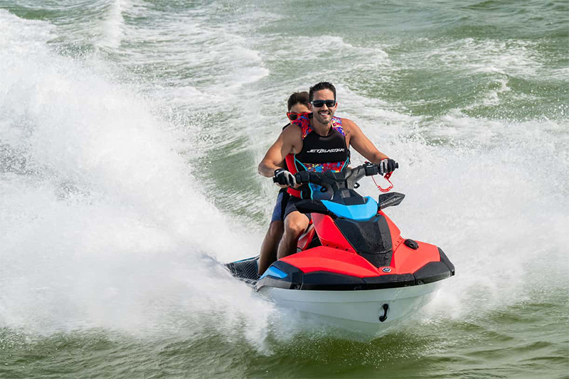 2025 Yamaha WaveRunner® JetBlaster® DLX 3-Up at Friendly Powersports Baton Rouge