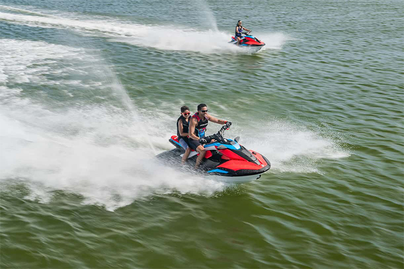 2025 Yamaha WaveRunner® JetBlaster® DLX 3-Up at Friendly Powersports Baton Rouge