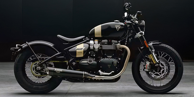 2025 Triumph Bonneville Bobber TFC at Eurosport Cycle