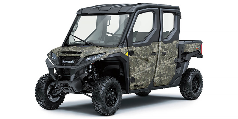 2025 Kawasaki RIDGE® Crew HVAC Camo at Mount Rushmore Motorsports