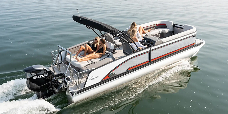 2025 Qwest Pontoons M-Class Splash Pad at Shift Digital - Website Access - Metric