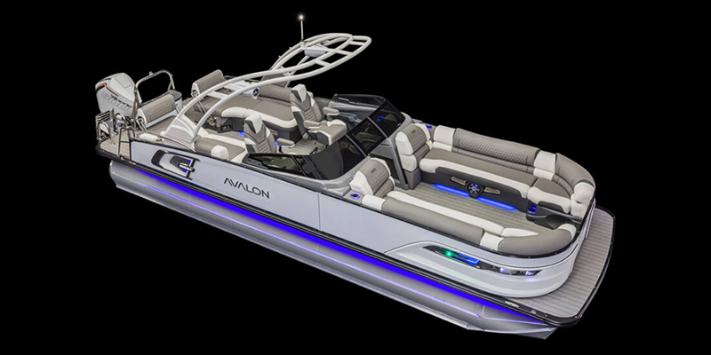 2025 Avalon Excalibur LTD - 27 FT Quad Lounge Windshield at Shift Digital - Website Access - Metric