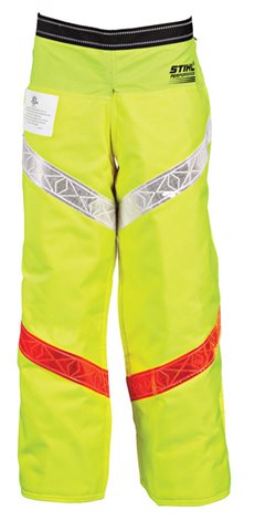 2021 STIHL Chainsaw Protective Apparel Performance Hi-Vis Apron Chaps - 6 Layer at Patriot Golf Carts & Powersports