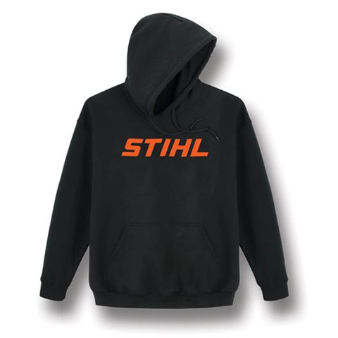 2021 STIHL Sweatshirts Black Hooded Trademark Sweatshirt at Patriot Golf Carts & Powersports