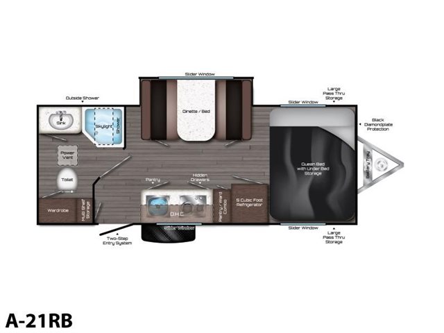 A-21RB at Prosser's Premium RV Outlet