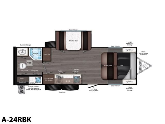 A-24RBK at Prosser's Premium RV Outlet