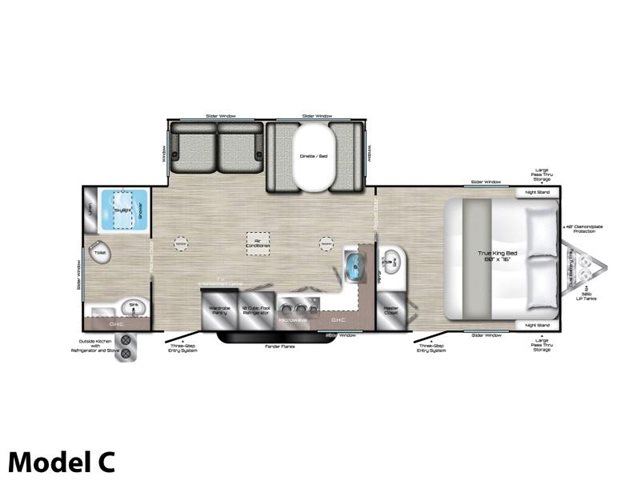 Model C at Prosser's Premium RV Outlet