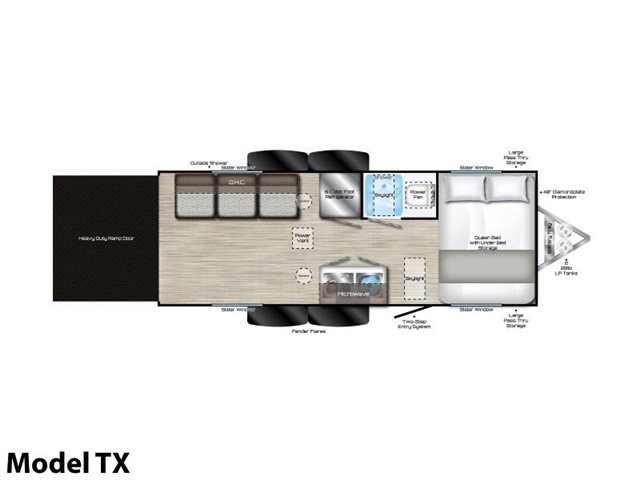 Model TX at Prosser's Premium RV Outlet