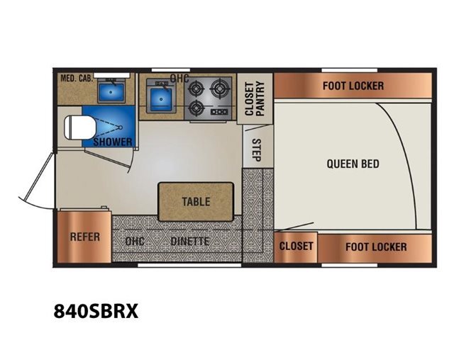 840 SBRX at Prosser's Premium RV Outlet