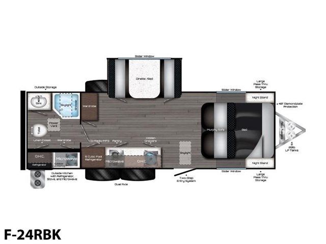 F-24RBK at Prosser's Premium RV Outlet