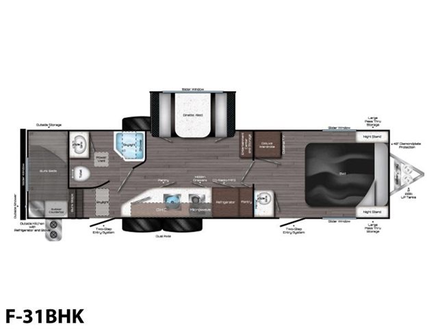 F-31BHK at Prosser's Premium RV Outlet