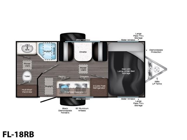 FL-18RB at Prosser's Premium RV Outlet