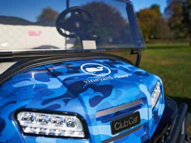 2021 Club Car Vineyard Vines Blue Camo Vineyard Vines Blue Camo Electric at Bulldog Golf Cars