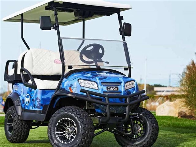 2021 Club Car Vineyard Vines Blue Camo Vineyard Vines Blue Camo Electric at Bulldog Golf Cars