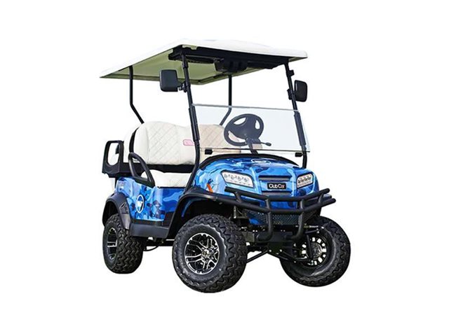 2021 Club Car Vineyard Vines Blue Camo Vineyard Vines Blue Camo Gas at Bulldog Golf Cars