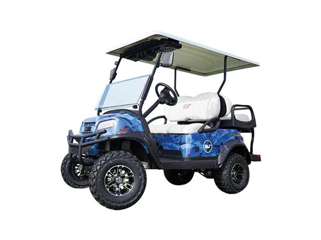 2020 Club Car Vineyard Vines Blue Camo HP Lithium-Ion at Bulldog Golf Cars