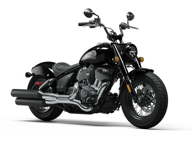 2022 Indian Chief® Bobber ABS Black Metallic at Fort Myers